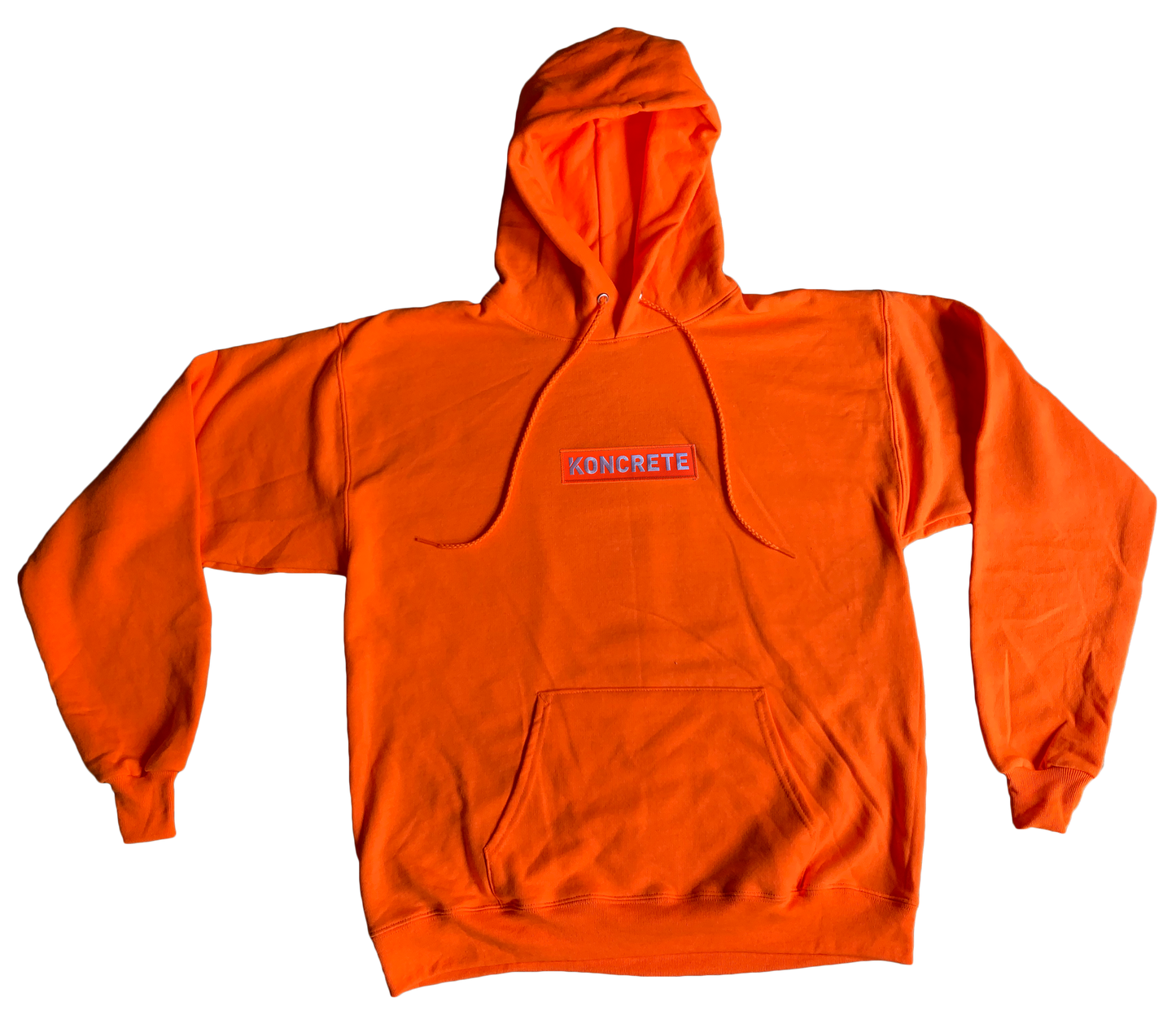 Koncrete Patch Hoodie Orange