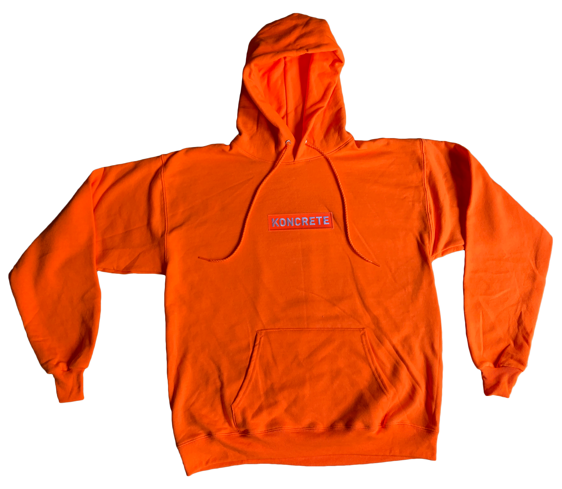 Koncrete Patch Hoodie Orange